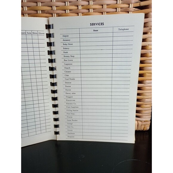 First Pilgrim Church High Point, NC Spiral Cookbook 1950s 1960s Retro Vintage - Picture 8 of 16